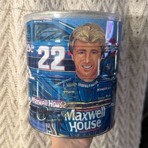 Vintage Maxwell House #22 NASCAR Coffee Tin – Sterling Marlin & Junior Johnson